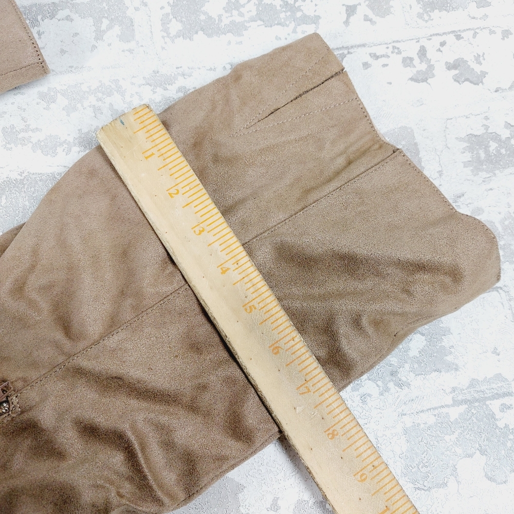 NEW Charles By Charles David Wire Tan Block Heel Slouchy Knee High Boots H916 - Picture 9 of 12
